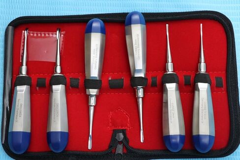 German Grade Set of 6 PCS STR and CVD 1.5MM to 4MM Dental Surgery Extraction LUXATING Elevator in Saudi Arabia