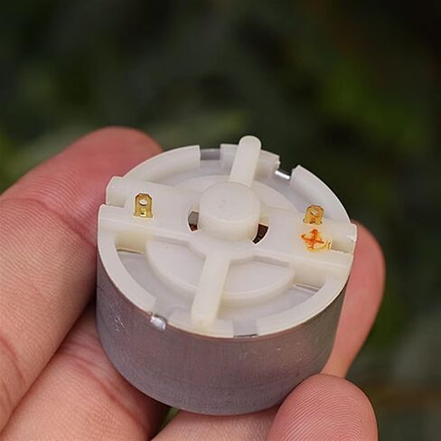 RK-500CA-22160 Mini 500 Motor DC5V 6V 7.4V 12600RPM Micro 32mm Diameter Round Spindle Carbon Brush Motor 1Pcs in Saudi Arabia