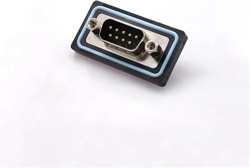 DB9 Connector IP68 RS232 485 D-SUB 9 Pin Solder D-Type Brass Plating 3U 1Pcs(Female) in Saudi Arabia