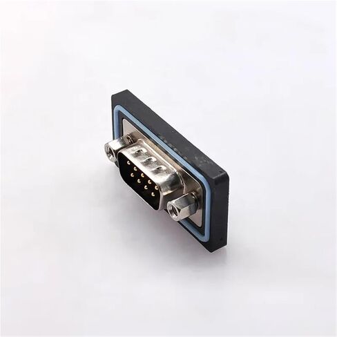 DB9 Connector IP68 RS232 485 D-SUB 9 Pin Solder D-Type Brass Plating 3U 1Pcs(Female) in Saudi Arabia