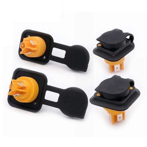10Pcs Out/in 20A Aviation LED Large Screen Power Plug High-Power Flame-Retardant Industrial Power Connector(5xE1006F 5xE1007F) in Saudi Arabia