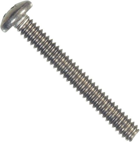 Hillman No. 8-32 in. x 3/4 in. L Phillips Pan Head Stainless Steel Machine Screws 100 pk in Saudi Arabia