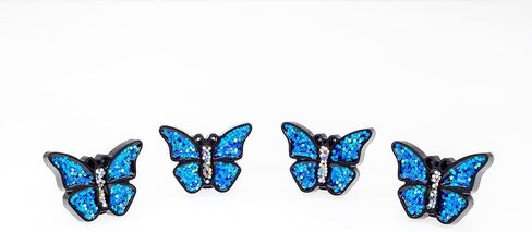 FD&D Multiple Use Shining Screw Cap, Blue Butterfly Pattern with M6 Machine Screw in Kuwait