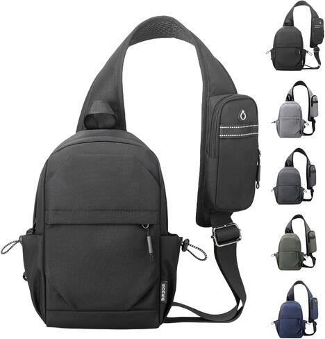 Crossbody Sling Bag Casual Shoulder Hiking Backpack with Convertible Shoulder Strap for Travel Hiking Shopping Leisure Sport in Saudi Arabia