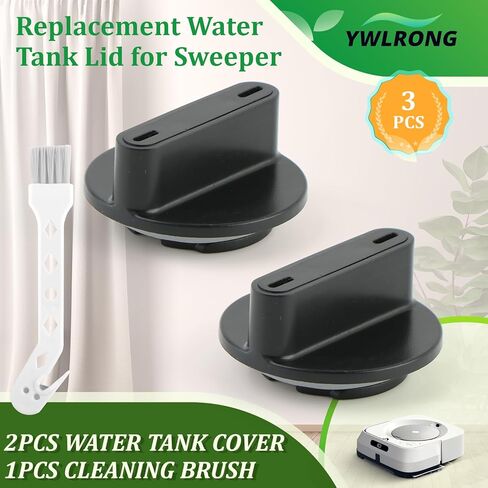 2PCS Water Tank Box Cover for iRobot Braava Jet M6 Water Tank Plug for Braava Jet M6 Series 6110 6012 6112 6113 Robot Vacuum Mop Replacement Accessories in Saudi Arabia