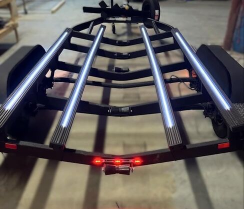 2x6 Boat Trailer Guide Kit, with Endcaps and Hardware in Saudi Arabia