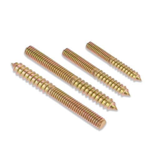20 PCS 5/16－3 Inch Double Headed Screw Rod, Double Ended Threaded Stud Screws, Hanger Bolt Driver, Wood Hanger Bolts, Furniture Double Headed, Double Head Bolt for Wood Furniture Joint in Saudi Arabia