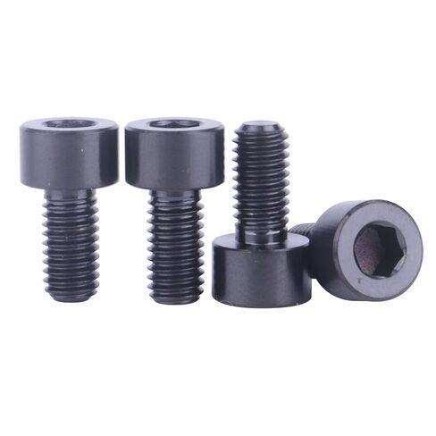 4PCS Titanium Bolt M5x10 16 20 25 30 35mm Allen Hex Bolt (Burnt Blue, M5x30mm) in Saudi Arabia