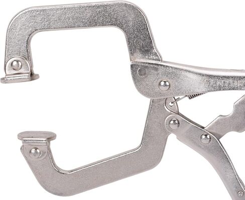 Century Drill & Tool 9" Locking C-Clamp with Swivel Pads in Saudi Arabia