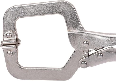 Century Drill & Tool 9" Locking C-Clamp with Swivel Pads in Saudi Arabia