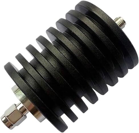 Attenuator 30W SMA coaxial Power Plug Male to Jack Female 50Ohm SMA Type Attenuator DC-3Ghz/4Ghz 1/2/3/5/6/10/15/20/30DB/40DB(30W 4GHz,10DB) in Saudi Arabia