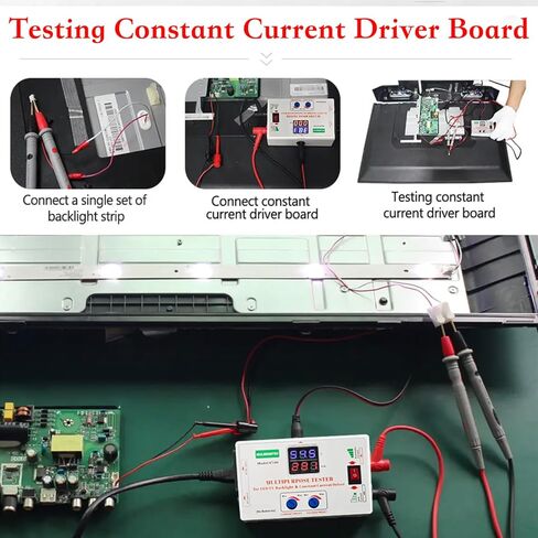 Constant Current Board ＆ TV Backlight Strip ＆ LED Lamp Bead Multi Tester, No Screen Disassembly, Test Tool for All LED Lights Repair, Professional TV Maintenance Testing Kit, Output 0-330V (0-150mA) in Saudi Arabia