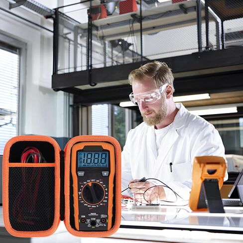 حقيبة تخزين متوافقة مع أدوات كلاين MM325 / 69149P / MM420 / MM720 / ET270 / 69355 / MM400 / MM300 جهاز اختبار الجهد الكهربائي الرقمي المتعدد in Kuwait