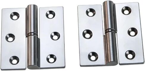Removable Zinc Alloy Folding Hinge Door 1Pcs(Left) in Saudi Arabia