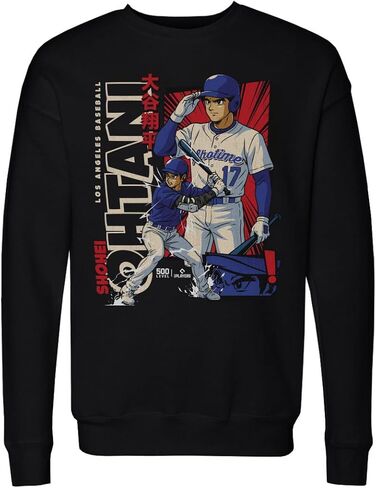 500 LEVEL Shohei Ohtani Crewneck Sweatshirt - Shohei Ohtani Los Angeles D Anime in Saudi Arabia