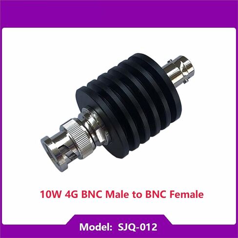 مخفف التردد اللاسلكي الثابت BNC 10 وات DC-4 جيجا هرتز 1-40 ديسيبل محوري ذكر إلى أنثى عالي الدقة لأنظمة القياس (BNC M إلى F 10 واط 4 جيجا هرتز، 40 ديسيبل) in Kuwait