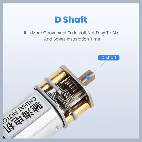 CHF-GM12-N20VA CW/CCW Steel Carbon DC3.6V 215rpm/183rpm N20 Motor for Screwdriver(DC3.6V i124 215rpm) in Saudi Arabia