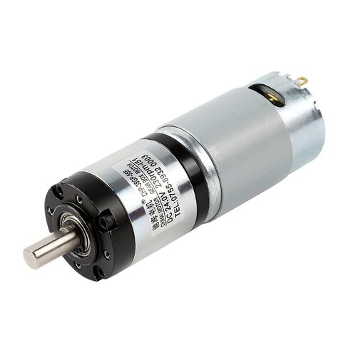 محرك منخفض السرعة وعالي الضوضاء منخفض CHP-36GP-555K DC محرك تروس كوكبي 8 مم قطر العمود DC24.0V DC12.0V (DC12V i3.7 670 دورة في الدقيقة) in Kuwait