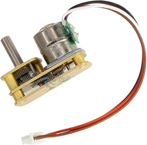 CHS-GM1024-10BY 2 المرحلة 4 سلك السائر موتور تروس 39 أوم تيار مستمر 12.0 فولت نسبة 500 200 50 (نسبة 200) in Kuwait