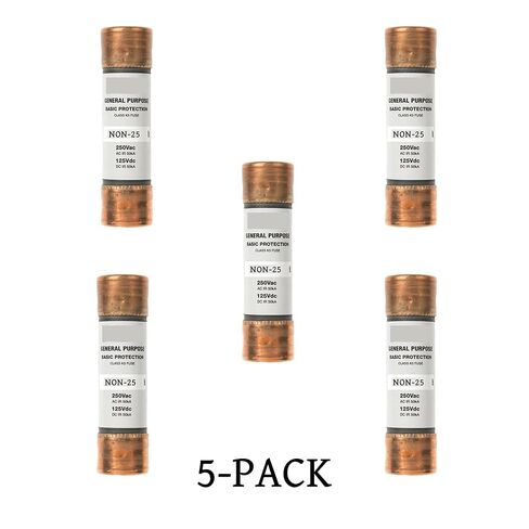 5 عبوات NON-25A غير 25 أمبير لمرة واحدة، NON-25 فئة الحد الحالي K5 خرطوشة الصمامات in Kuwait