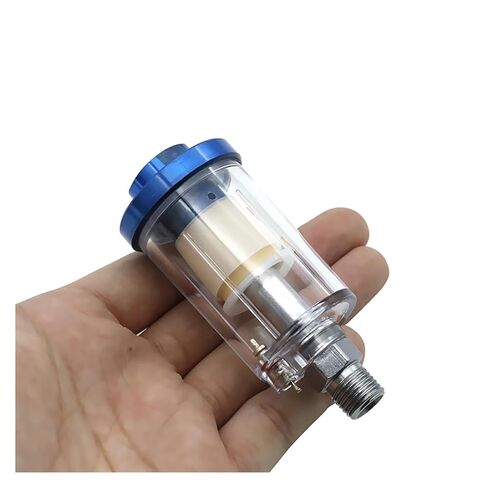 1/4 Inch Oil Water Separator Inline Air Hose Filter Moisture Trap for Compressor Paint Spray Gun Pneumatic Parts in Kuwait