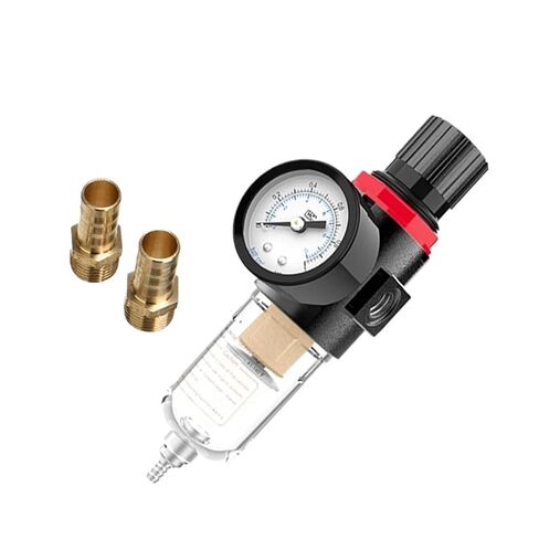 Afr-2000 1/4 Pneumatic Filter AFR2000 Pneumatic Filter, Suitable for air Compressor Moisture Separator Pressure Regulator Oil Water(AFR-2000+PC14MM) in Kuwait