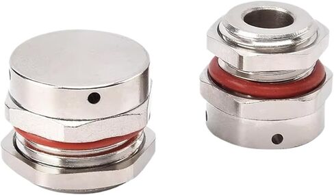 Waterproof Air Vent Valves 1PCS With Nut Metal Waterproof Vent Plug M5-M20 Nickel Plated Brass Screw(M18X1.5) in Saudi Arabia