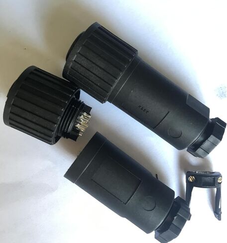 1pc Aviation Plug Connector Proportional Valve Hydraulic 7-core J12-7A in Saudi Arabia