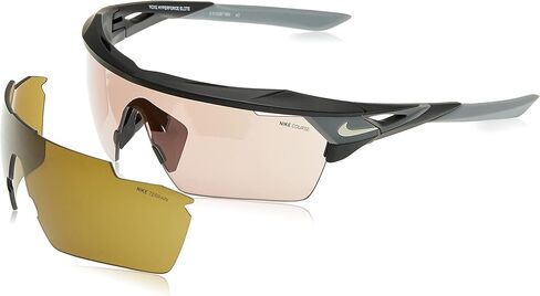 Nike EV1067-066 Hyperforce Elite E Sunglasses Matte Black Frame Color, Course Tint/Terrain Tint Lens in Saudi Arabia