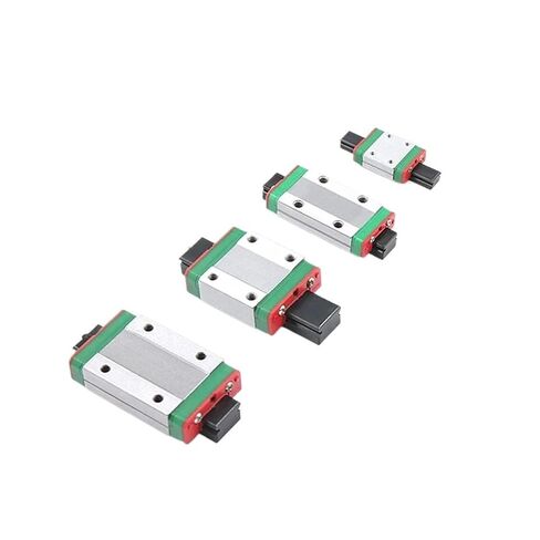 MGN7 MGN12 MGN15 MGN9 1100/1200 مم 2 * شريحة السكك الحديدية المصغرة + 2 قطعة كتلة خطية (MGN15H، 1200 مم) in Kuwait