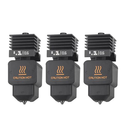 h2d h2s hotend 4Pcs 2*0.4+0.6+0.8mm H2D Combo Hotend Print Head Hot End Kit Extruder Upgrade High Temperature Hardened Steel Nozzle Heating Rod Silicone Cover for Bamboo Lab H2D h2s 3D Printer in Saudi Arabia