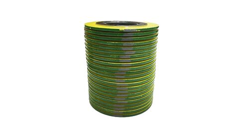 حشية جرح حلزونية من الفولاذ المقاوم للصدأ 9000IR20316GR600X24 316L مع حلقة داخلية 316SS وحشو جرافيت مرن، فئة الضغط 600#، لأنبوب 20 بوصة (عبوة من 24 قطعة) in Kuwait