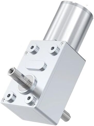24V Bracket 18RPM JGY-370 Dual-Axis Turbo Worm DC Gear Electronic Starter Strong Metal Self-Locking Forward in Saudi Arabia