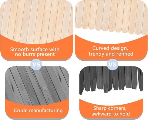 KTOJOY 1000 Pack Birch Wood Coffee Stirrers, 7 Inch Sturdy Coffee Stir Sticks, Smooth Round Ends, Splinter-Free Disposable Stir Sticks for Coffee, Cocktails, Office, Home Use in Saudi Arabia