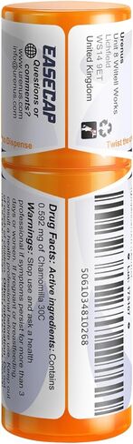 Chamomilla 30C Sugar Free Lactose Free Homeopathic Remedy 110 Pellets, Urenus in Saudi Arabia