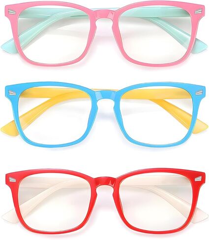 CHEERS DEVICES Toddler Blue Light Glasses for Kids Boys Girls, Computer Glasses Frame and Anti-Glare (Age 2-6) in Kuwait