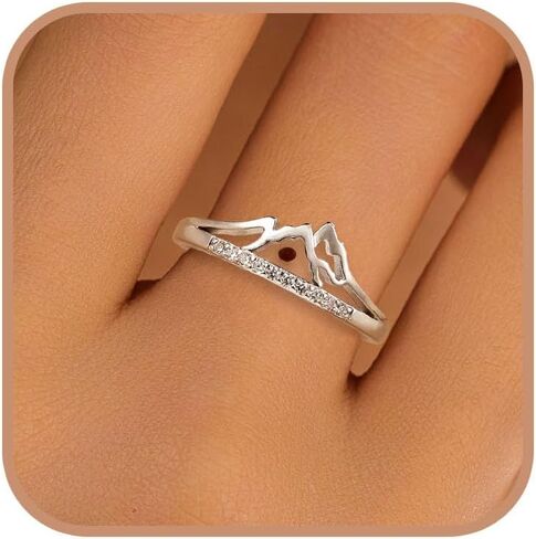 خاتم بذور الخردل الجبلي من الفضة الإسترليني عيار 925 للنساء من تشيكوسلوفاكيا هيل الإيمان يتحرك الجبال حلقات ملهمة لابنتها وأمها تأكيد المعمودية العصابات المسيحية الدينية هدايا عيد الحب والمجوهرات in Kuwait