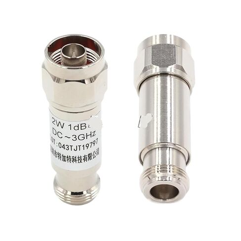 1pcs 2W N-Type N-JK coaxial attenuator 1-30dB Male to Female Adapter(N-JK 2W 20DB) in Saudi Arabia