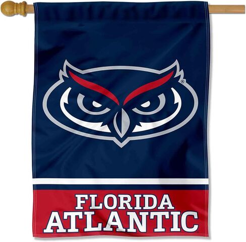 Florida Atlantic Owls Wordmark Logo House Flag Banner in Saudi Arabia
