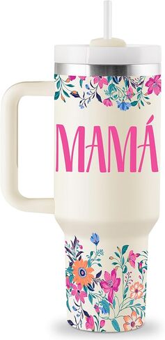 ROSTANTEN Mothers Day Gifts for Grandma Great Grandma Gift Ideas Best Grandmother Birthday Gifts from Granddaughter Grandson 40oz Travel Cup Insulated Tumbler with Lid & Straw in Saudi Arabia