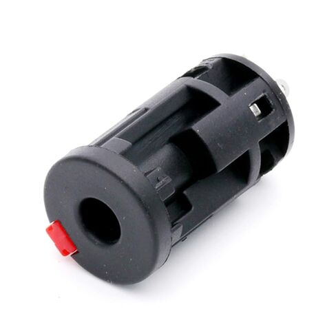 10Pcs/lot 6.35mm Stereo Jack 1/4 Inch TRS Female Connector Microphonne MIC Cable Wire Connector with Locking in Saudi Arabia