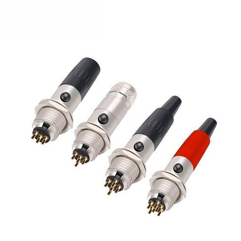 10Sets/lot Mini XLR 3 4 5 6 Pin Female Plug+ Male Socket Small XLR Audio Microphone MIC Adapter Soldering Wire Connector(10xM 10xF 3P-03) in Kuwait