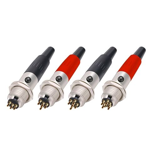 10Sets/lot Mini XLR 3 4 5 6 Pin Female Plug+ Male Socket Small XLR Audio Microphone MIC Adapter Soldering Wire Connector(10xM 10xF 3P-03) in Saudi Arabia