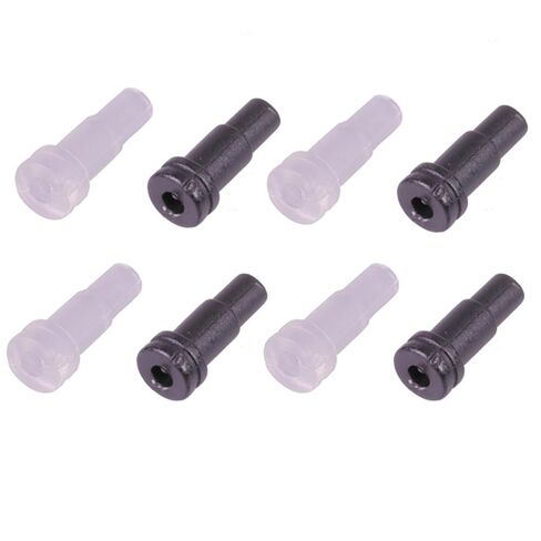 20Pcs/lot Jack 3.5MM Connector 4MM Cable Protecting Tail Wire Jacket Filling Sleeve Tail for 3.5mm Connector(Black) in Saudi Arabia