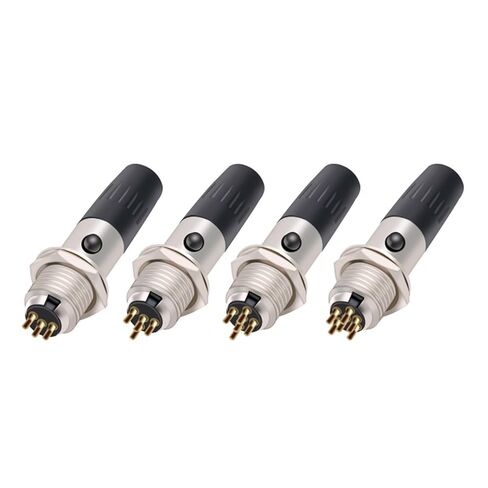 10Sets/lot Mini XLR 3 4 5 6 Pin Female Plug+ Male Socket Small XLR Audio Microphone MIC Adapter Soldering Wire Connector(10xM 10xF 3P-03) in Saudi Arabia