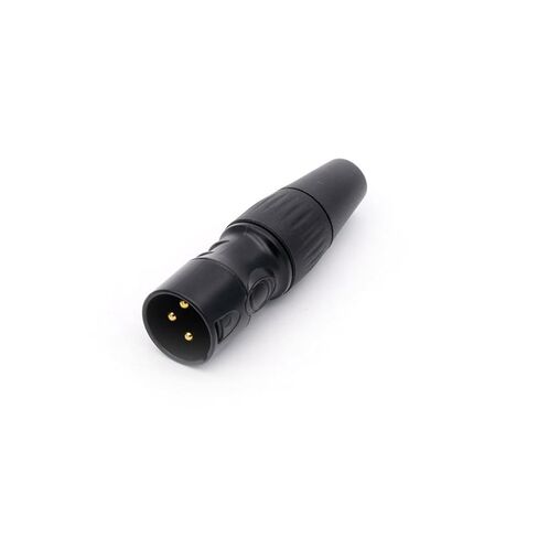 10Pcs/lot 3 Pin XLR Plug Jack Male/Female 3 Pole XLR Socket Microphone MIC Cable Wire Connector Black Color(10xF 3P) in Saudi Arabia