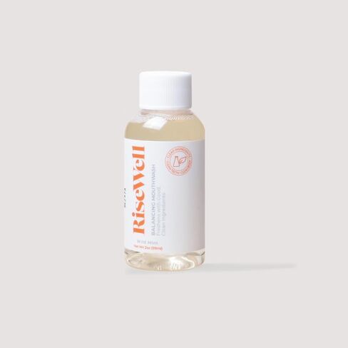 غسول الفم رايز ويل المتوازن بحجم مناسب للسفر - غسول فم طبيعي متوازن درجة الحموضة أثناء التنقل - غسول الفم الجاف الذي طوره طبيب الأسنان - بدون فلورايد إضافي، خالي من الكحول ومعطر للنفس خالٍ من كبريتات الصوديوم الصوديوم - نعناع بري، 2 أونصة in Kuwait