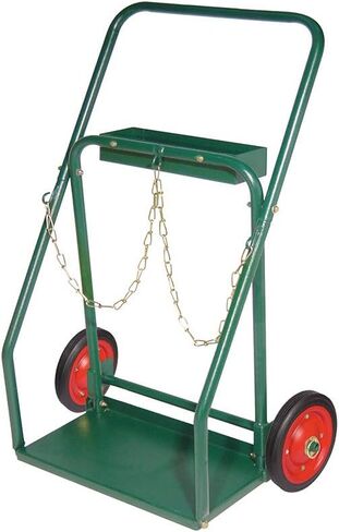 Arc Union Dual Welding Cylinder Cart 10" Solid rubber wheels oxygen acetylene cart in Saudi Arabia
