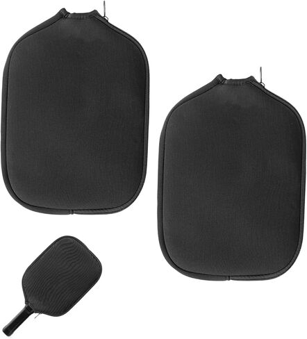 2 Pcs Pickleball Paddle Covers, Universal Case Size Racket Sleeve Paddle Storage Bag Compatible with Most USAPA Standard and Elongated Pickball Paddles in Saudi Arabia