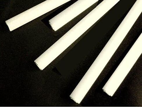 قضبان Devardi Glass Boro، 1 رطل، COE 33، قضبان صلبة من البورسليكات الأبيض اليشم in Kuwait